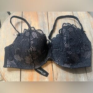 Adore Me Midnight Lace Bra new with tags